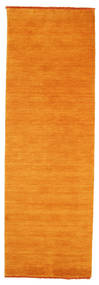  Handloom Fringes - Oranžová Koberec 80X250 Moderní Běhoun Oranžová (Vlna, )