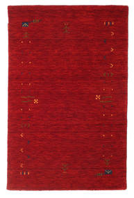Gabbeh Loom Frame 100X160 Malý Červená Vlněný Koberec Koberec 
