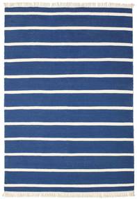  Dorri Stripe - Tmavě Modrá Koberec 160X230 Moderní Ruční Tkaní Tmavě Modrá (Vlna, )