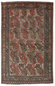 Koberec Antický Ghashghai Ca. 1900 182X288 Hnědá/Černá (Vlna, Persie/Írán)