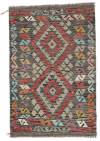  Kelim Afghán Old Style Koberec 97X149 Orientální Ruční Tkaní Tmavošedý/Tmavě Červená (Vlna, Afghánistán)