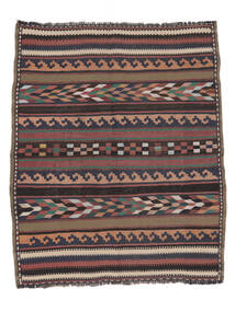  Afghán Vintage Kelim Koberec 84X117 Orientální Ruční Tkaní Černá/Tmavě Hnědá/Bílý/Krém (Vlna, Afghánistán)