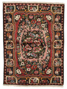 110X150 Koberec Orientální Bakhtiar Collectible Černá/Tmavě Červená (Vlna, Persie/Írán)